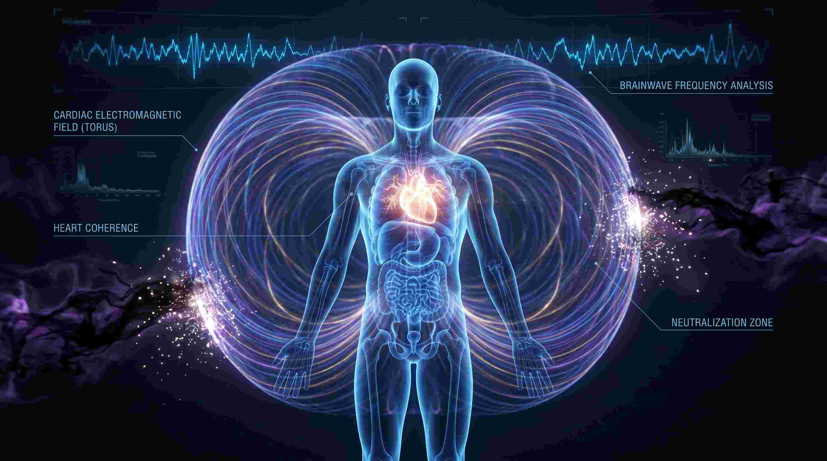 Human Heart Torus Bio Magnetic Field Science Aura