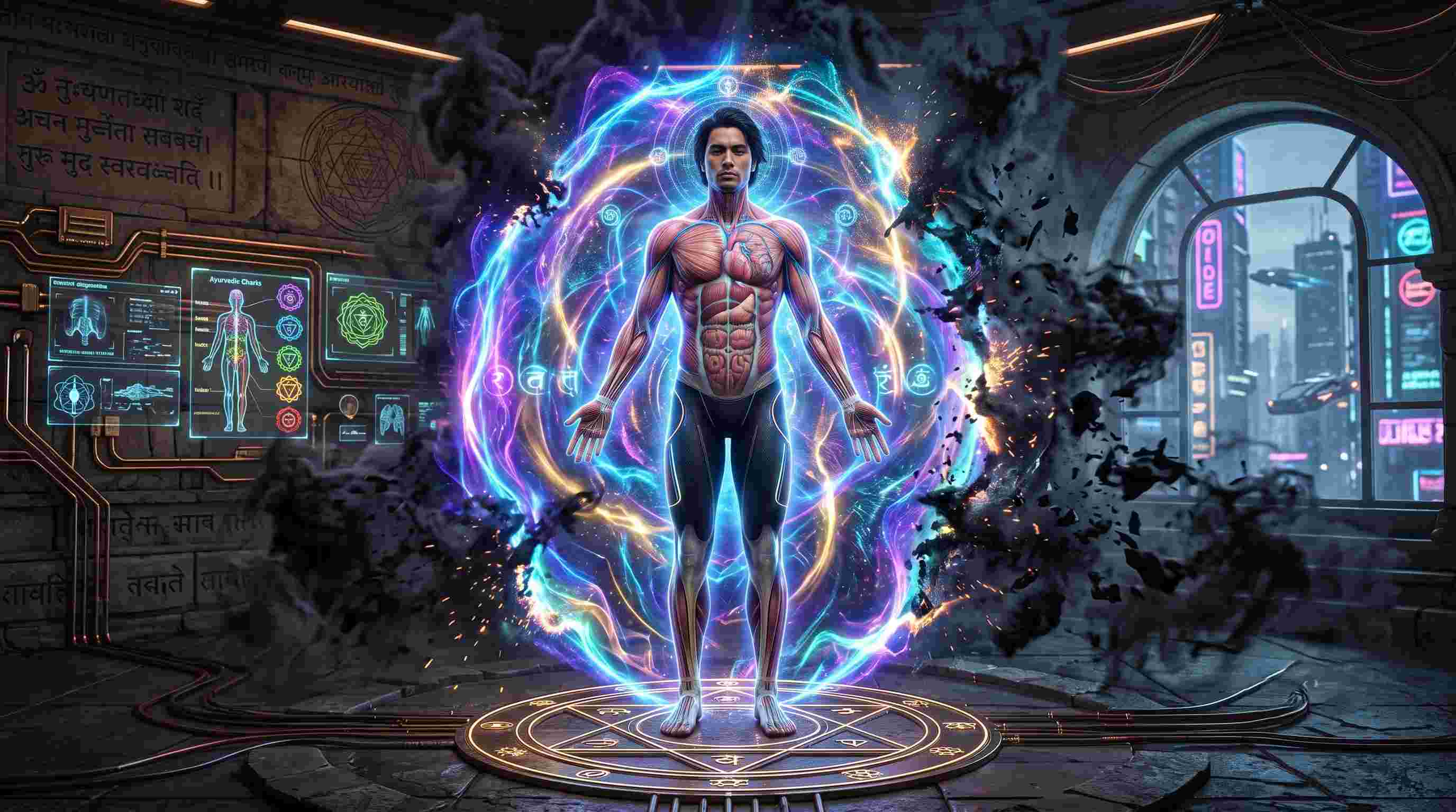 Bio Magnetic Field Aura Human Body Narayan Kavach