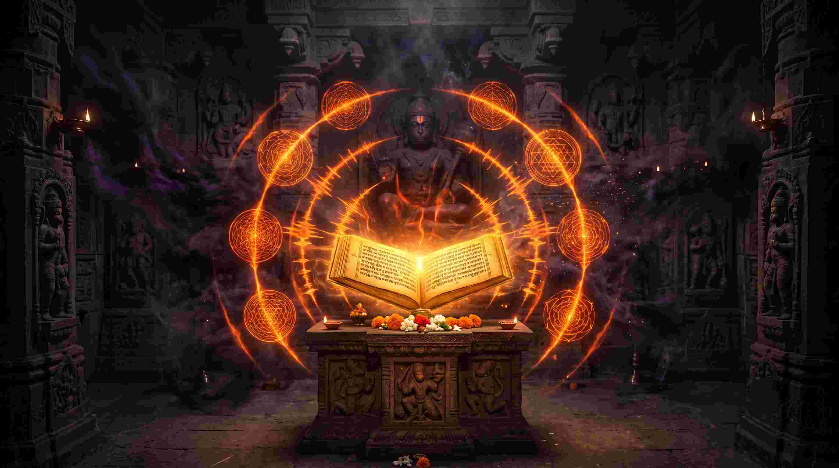 Hanuman Chalisa Sound Frequency Cymatics