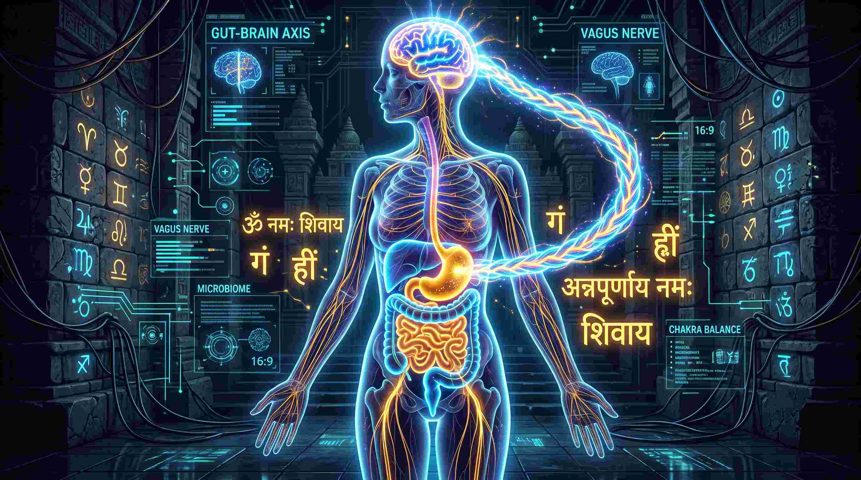 Gut Brain Axis and Medical Astrology