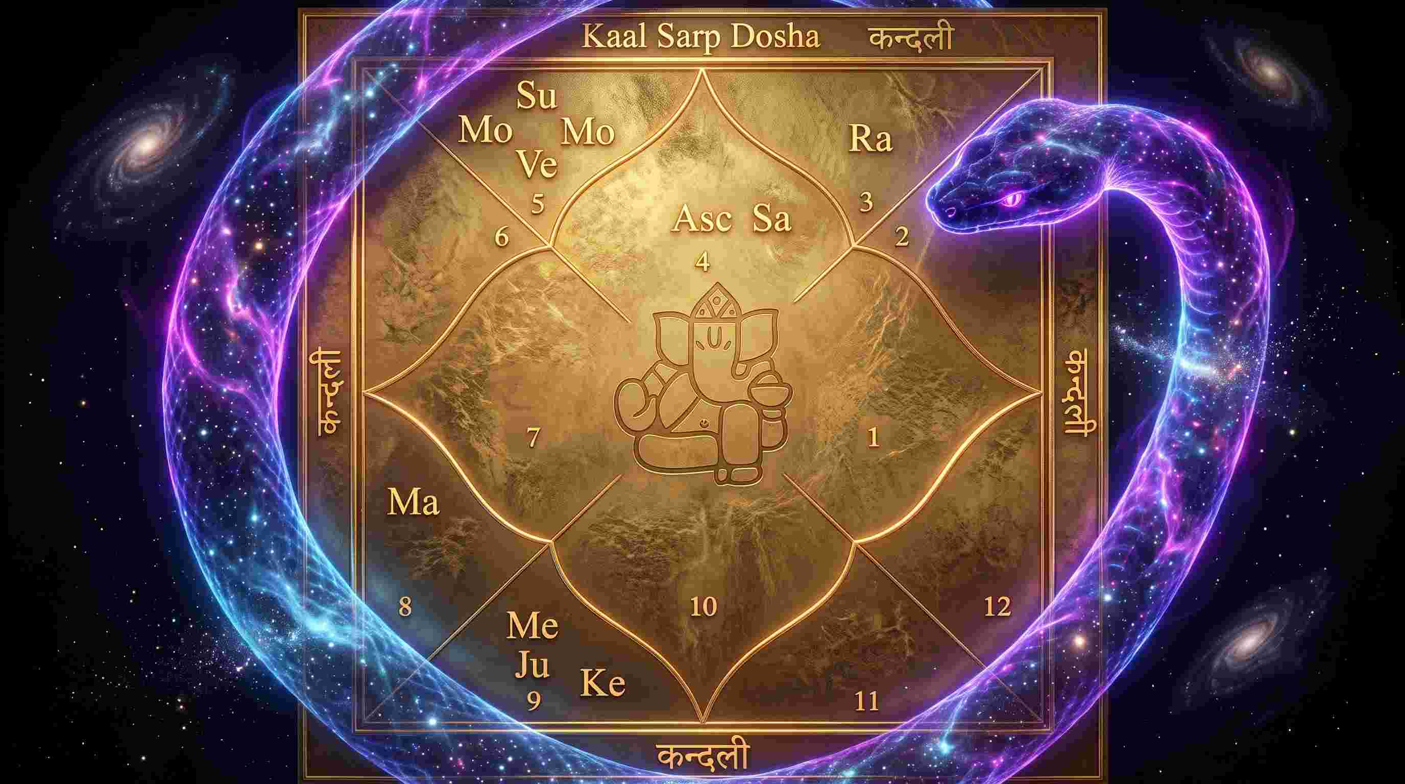 Kaal Sarp Dosh Kundali Analysis