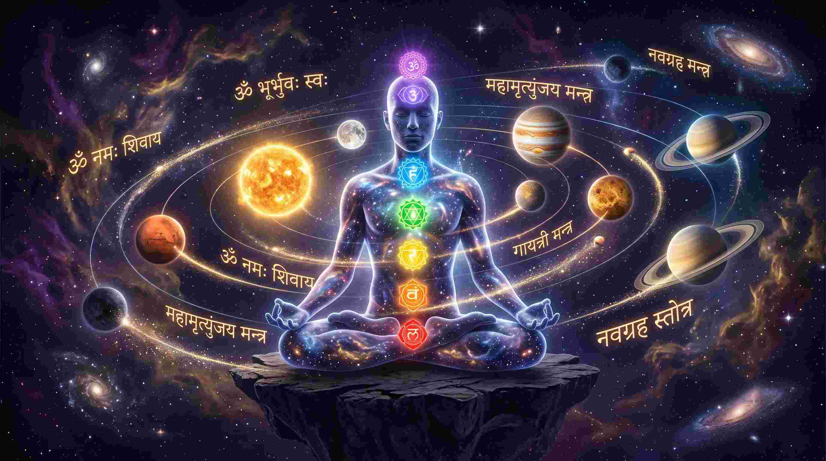 Navagraha Stotra Nine Planets and Human Body
