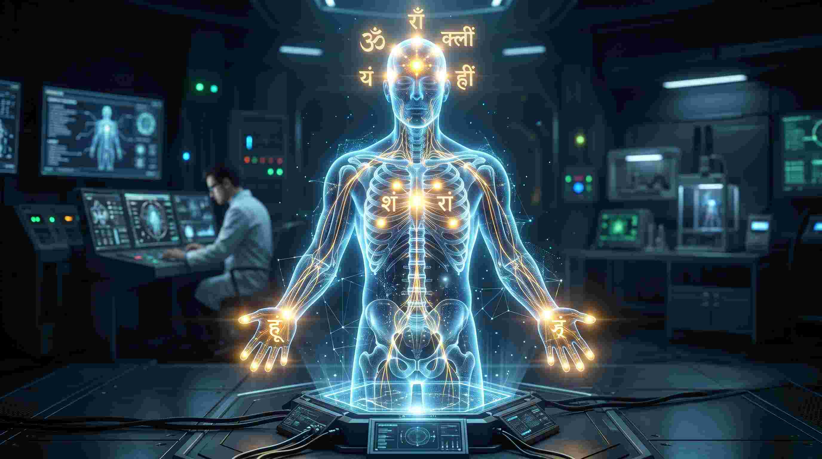 Nyasa Acupressure Points Narayan Kavach Medical Science