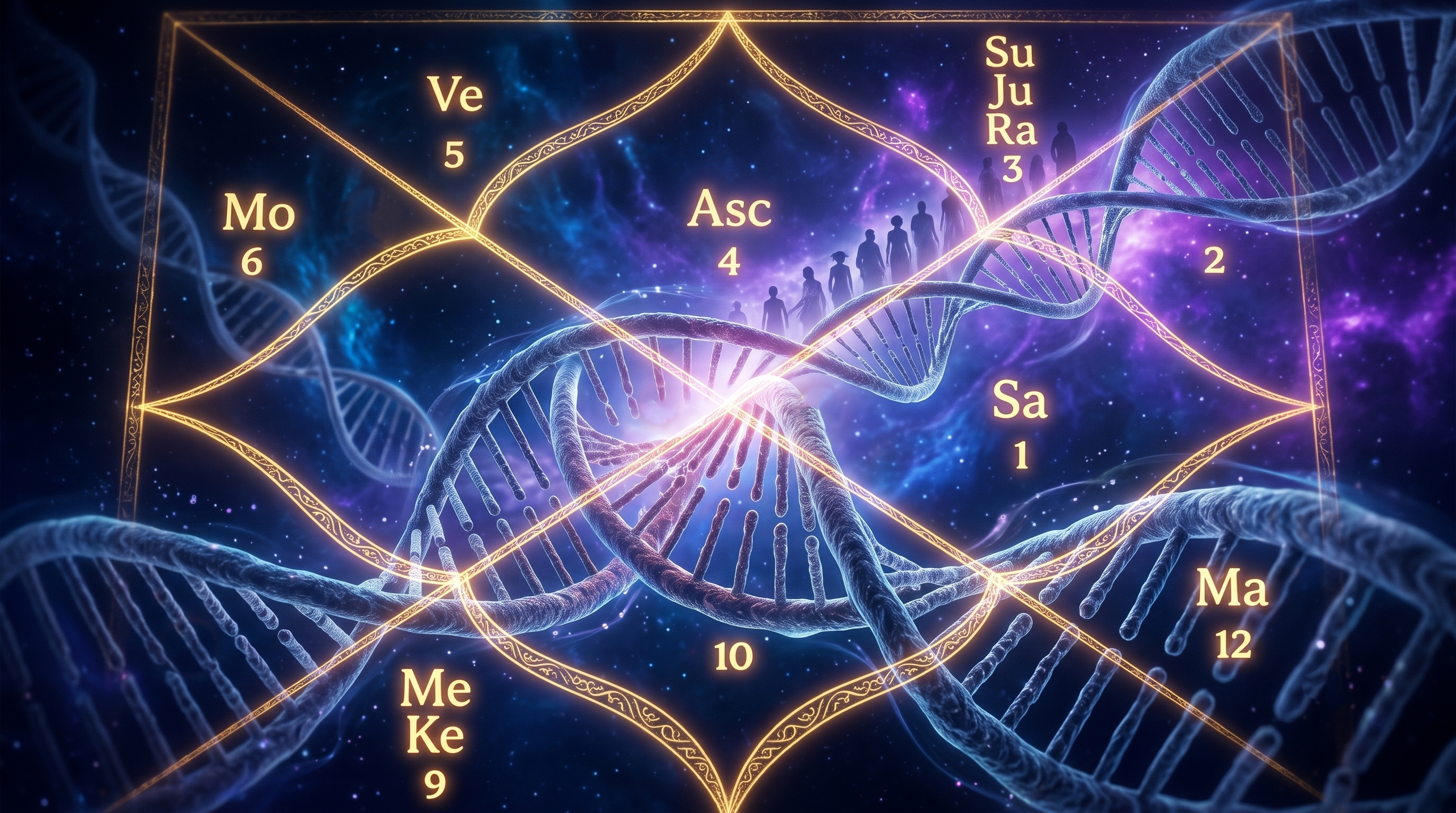 Pitra Dosha Astrology and DNA Epigenetics