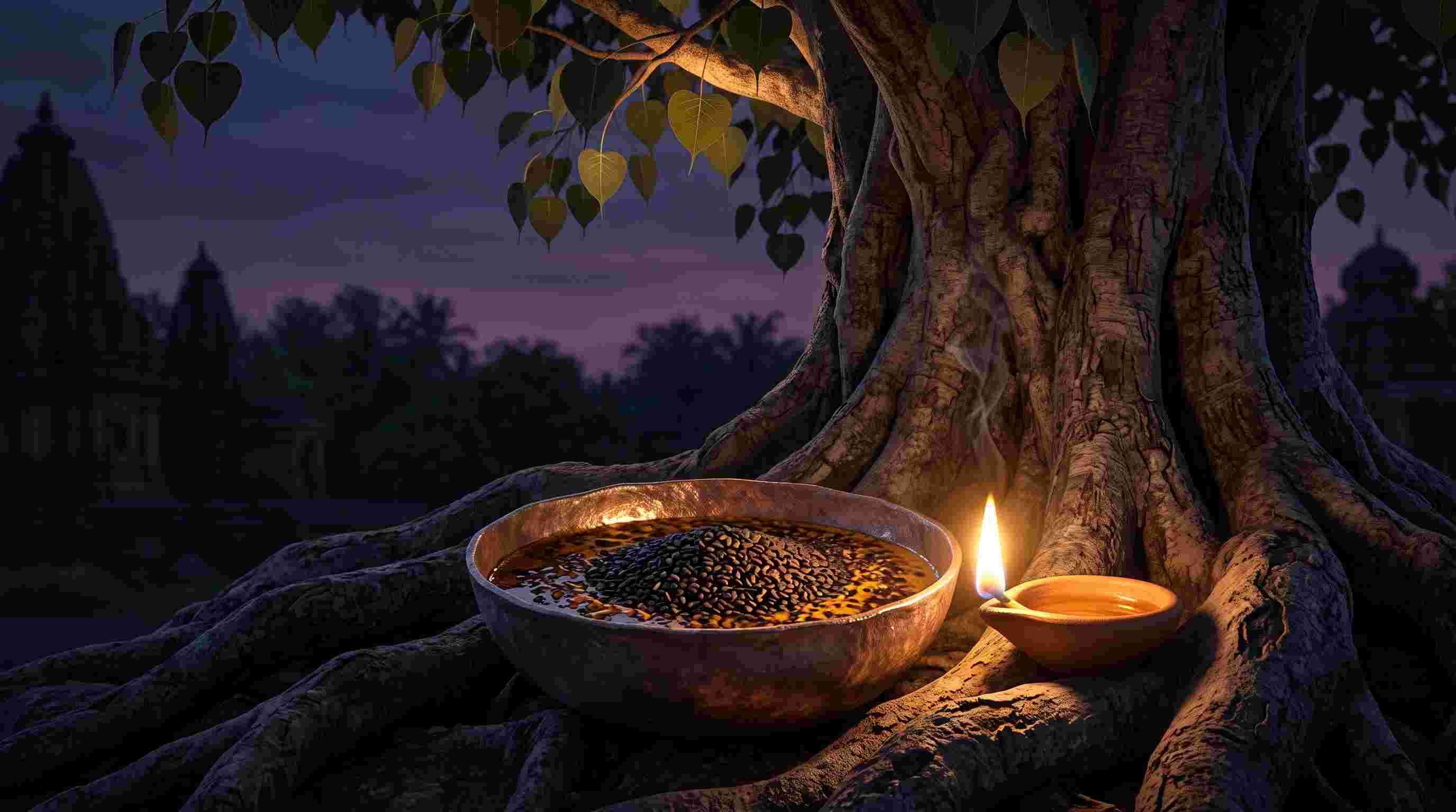 Shani Sade Sati Remedies Sesame Seeds and Mustard Oil