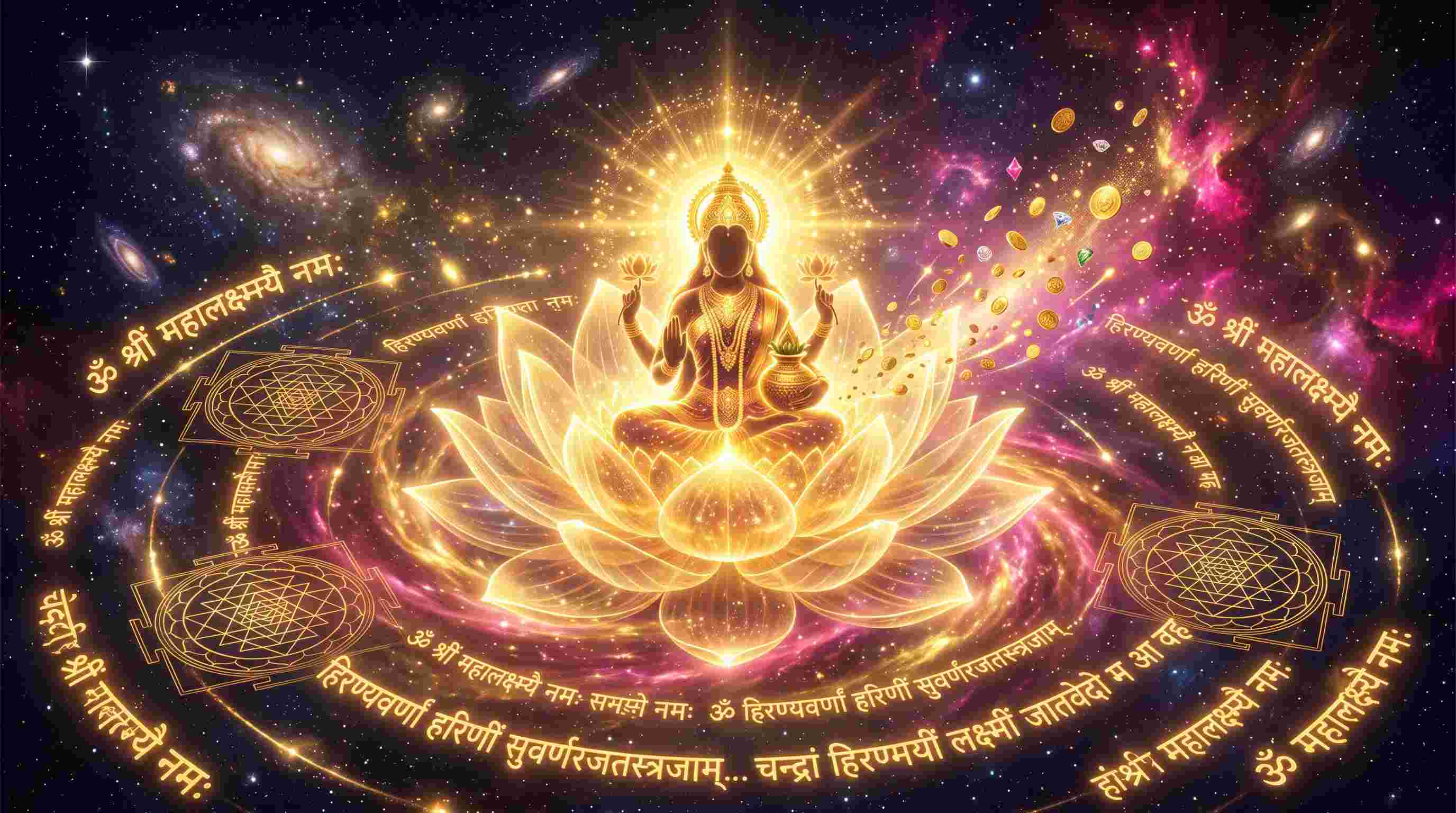 Shree Suktam Goddess Lakshmi Wealth Astrology