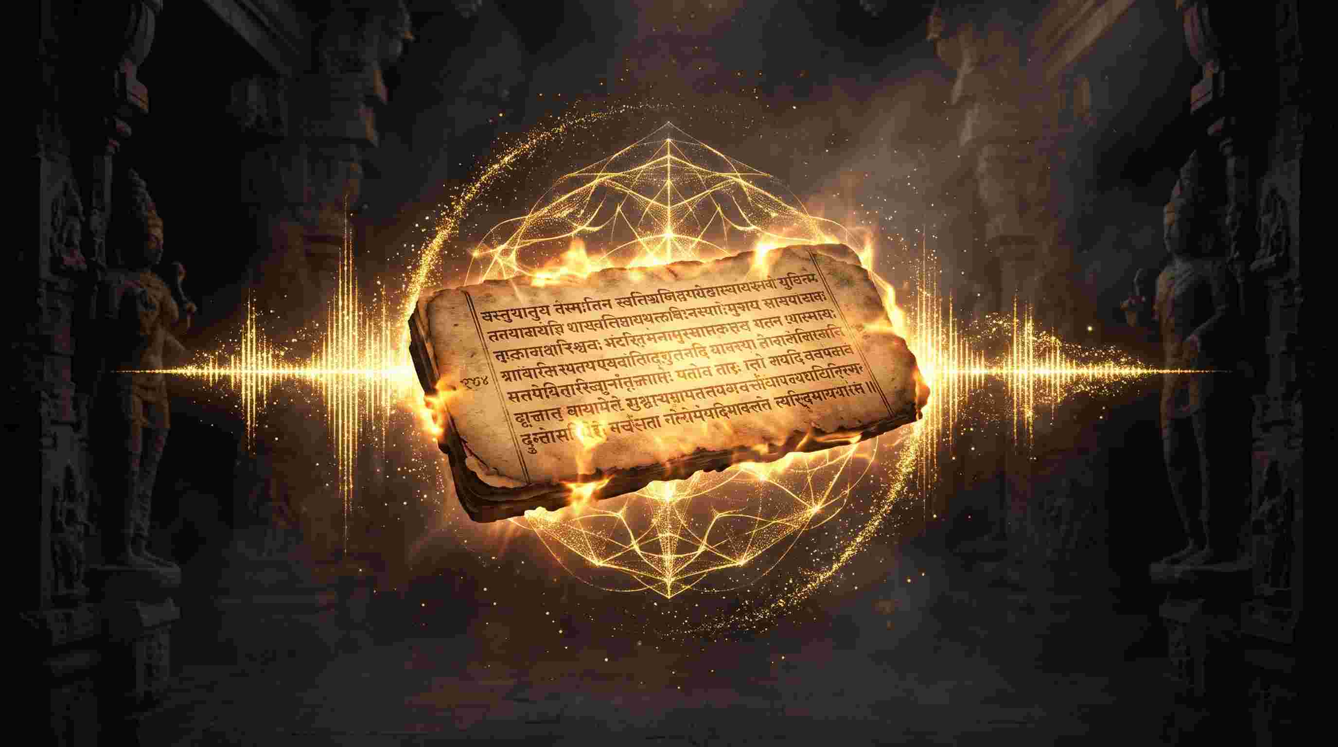 Sanskrit Shlokas Frequency and Cymatics
